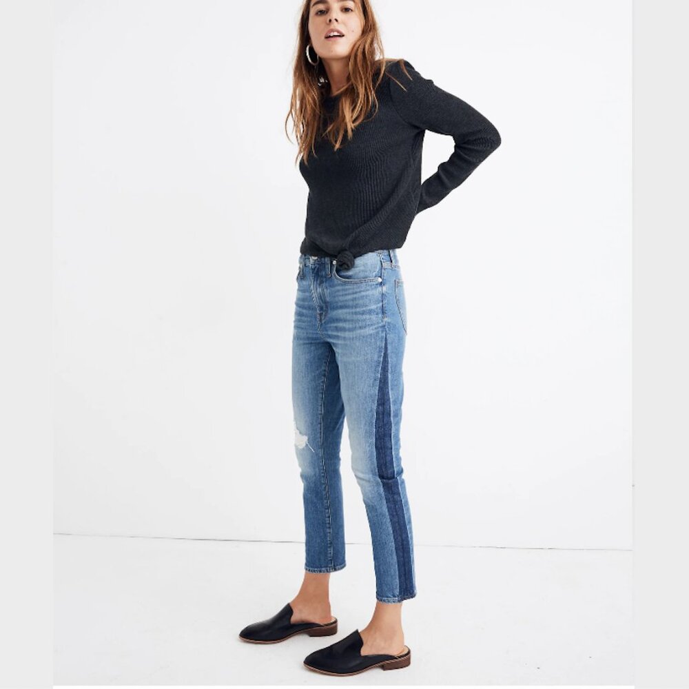 Madewell High-Rise Slim Boyjean - Size 26